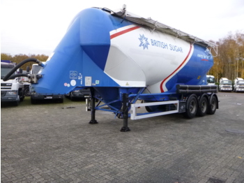 Tank semi-trailer for transportation of flour Feldbinder Bulk tank alu 43 m3 / 1 comp: picture 1