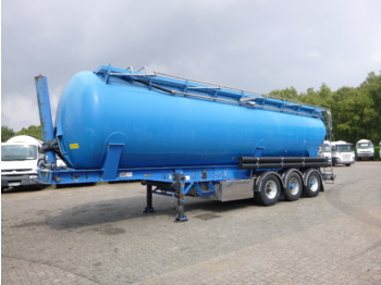 Tank semi-trailer for transportation of flour Feldbinder Powder tank alu 49 m3 (tipping): picture 1