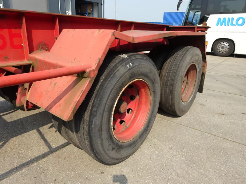 Container transporter/ Swap body semi-trailer Flandria 20 FT Container Chassis / Steel Suspension / Double Tyres: picture 7