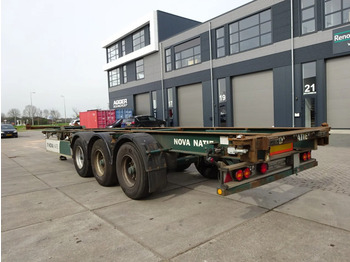 Container transporter/ Swap body semi-trailer Flandria 40 FT Container Chassis / BPW + Disc / Lift Axle: picture 2