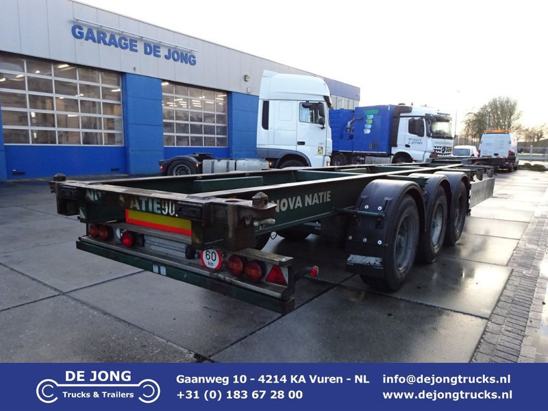 Lease a Flandria 40 FT Container Chassis / BPW + Disc / Lift Axle Flandria 40 FT Container Chassis / BPW + Disc / Lift Axle: picture 1