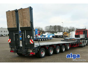 Low loader semi-trailer Goldhofer STZ-L5-52/80, 5 achser/68 t. GG/doppelte Rampen!: picture 1
