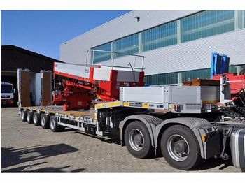 Low loader semi-trailer for transportation of heavy machinery Goldhofer STZ L 5 54/80 AA F2: picture 1