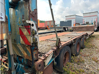 Low loader semi-trailer Goldhofer Tiefbett / Ausziehbar / Rampen: picture 3