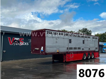Livestock semi-trailer Gray&Adams Cattelcruiser  2.Stock m. Ladelift: picture 1