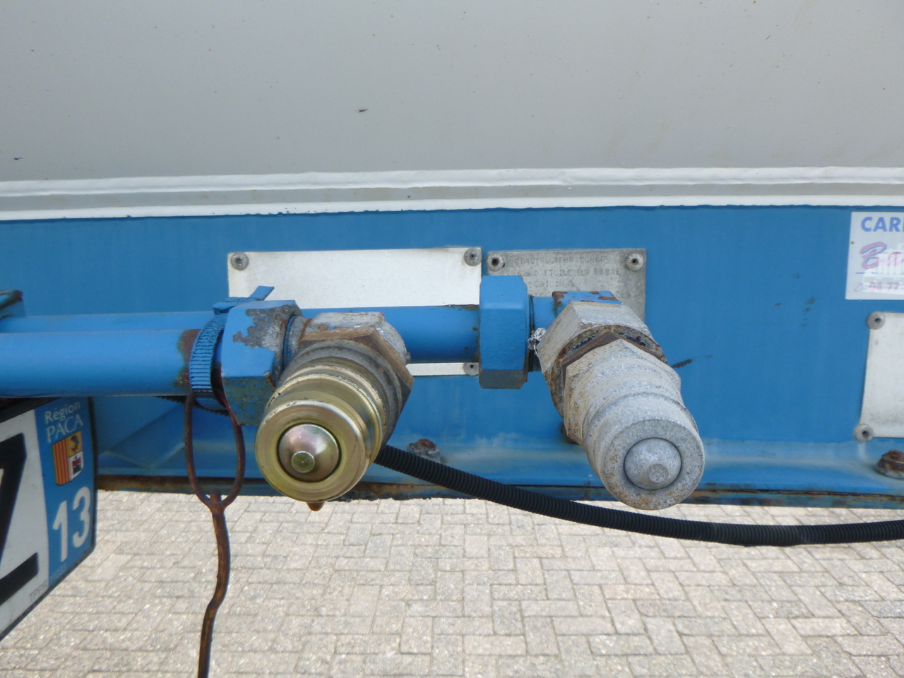 Tank semi-trailer for transportation of gas Guhur Low-pressure gas tank steel 31.5 m3 / 10 bar (methyl chloride): picture 16