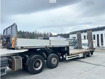 Low loader semi-trailer HFR