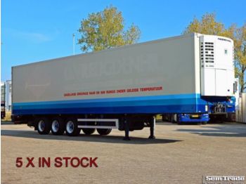 Refrigerator semi-trailer HTF HEIWO 3 AXLE THERMO KING SL200e BPW AXLES LIFTAXLE FULL CHASSIS: picture 1