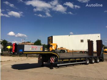 Low loader semi-trailer Invepe PORTE ENGINS RENFORCE - NEUF NON IMMATRICULE: picture 1