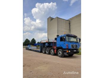 Low loader semi-trailer KING GTL104/4HS: picture 1
