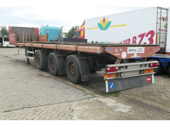 Dropside/ Flatbed semi-trailer Kaiser SA 35, gelenkt, Pritsche, 12,8mtr. lang, Luftf.: picture 4