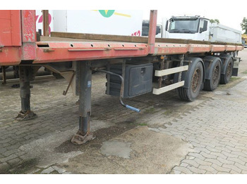 Dropside/ Flatbed semi-trailer Kaiser SA 35, gelenkt, Pritsche, 12,8mtr. lang, Luftf.: picture 2