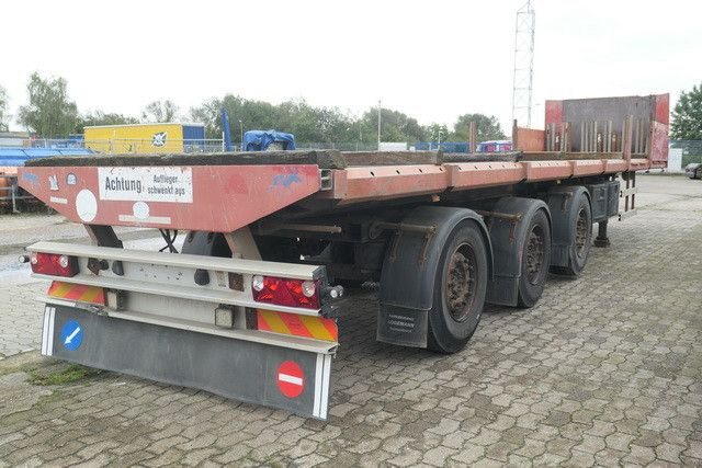 Dropside/ Flatbed semi-trailer Kaiser SA 35, gelenkt, Pritsche, 12,8mtr. lang, Luftf.: picture 7