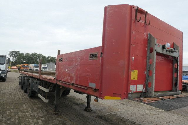 Dropside/ Flatbed semi-trailer Kaiser SA 35, gelenkt, Pritsche, 12,8mtr. lang, Luftf.: picture 5