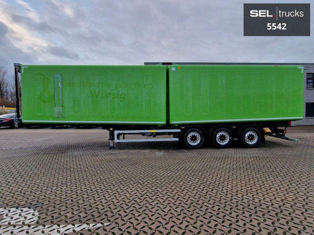 Tipper semi-trailer Kempf Duales Transportsyst.: Schüttgüter+Flüssikeiten: picture 8