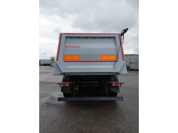 New Tipper semi-trailer Kögel SKM24 HARDOX Stahl- Kippmulde 24m³, Liftachse, Rollplane,  Sofort Verfügbar: picture 3