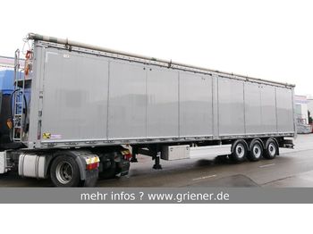 Walking floor semi-trailer Kraker CF-Z SEITLICHE TÜREN 88 m³ 10 mm CARGOFLOOR LIFT: picture 1