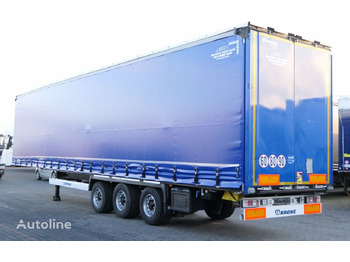 Curtainsider semi-trailer Krone CURTAINSIDER / MEGA / LIFTED AXLE / LOW DECK / LIFTED AXLE & ROO: picture 4