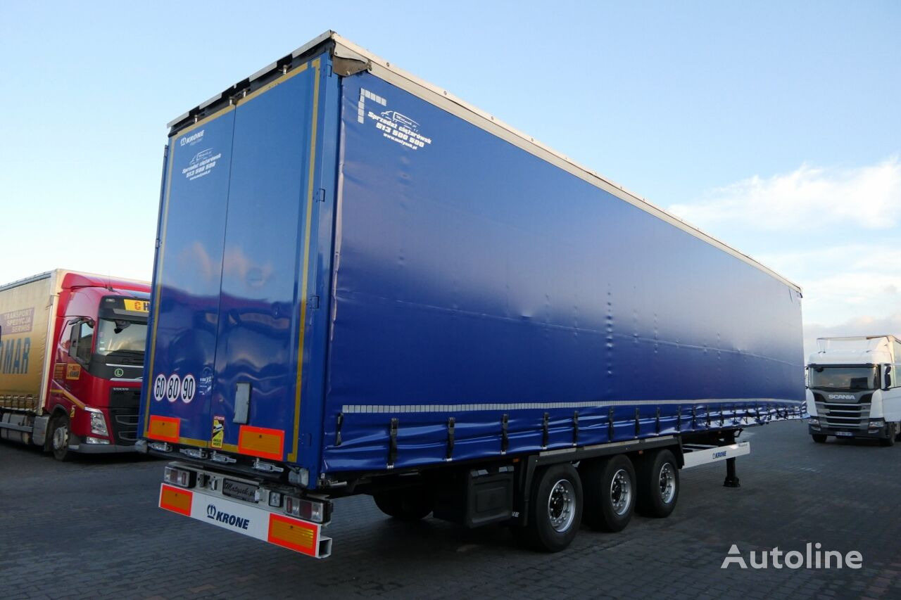 Curtainsider semi-trailer Krone CURTAINSIDER / MEGA / LIFTED AXLE / LOW DECK / LIFTED AXLE & ROO: picture 6
