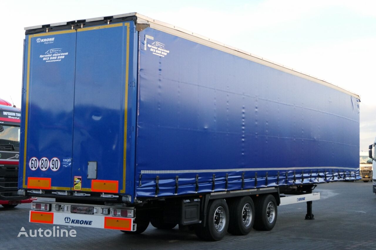 Curtainsider semi-trailer Krone CURTAINSIDER / MEGA / LIFTED AXLE / LOW DECK / LIFTED AXLE & ROO: picture 7