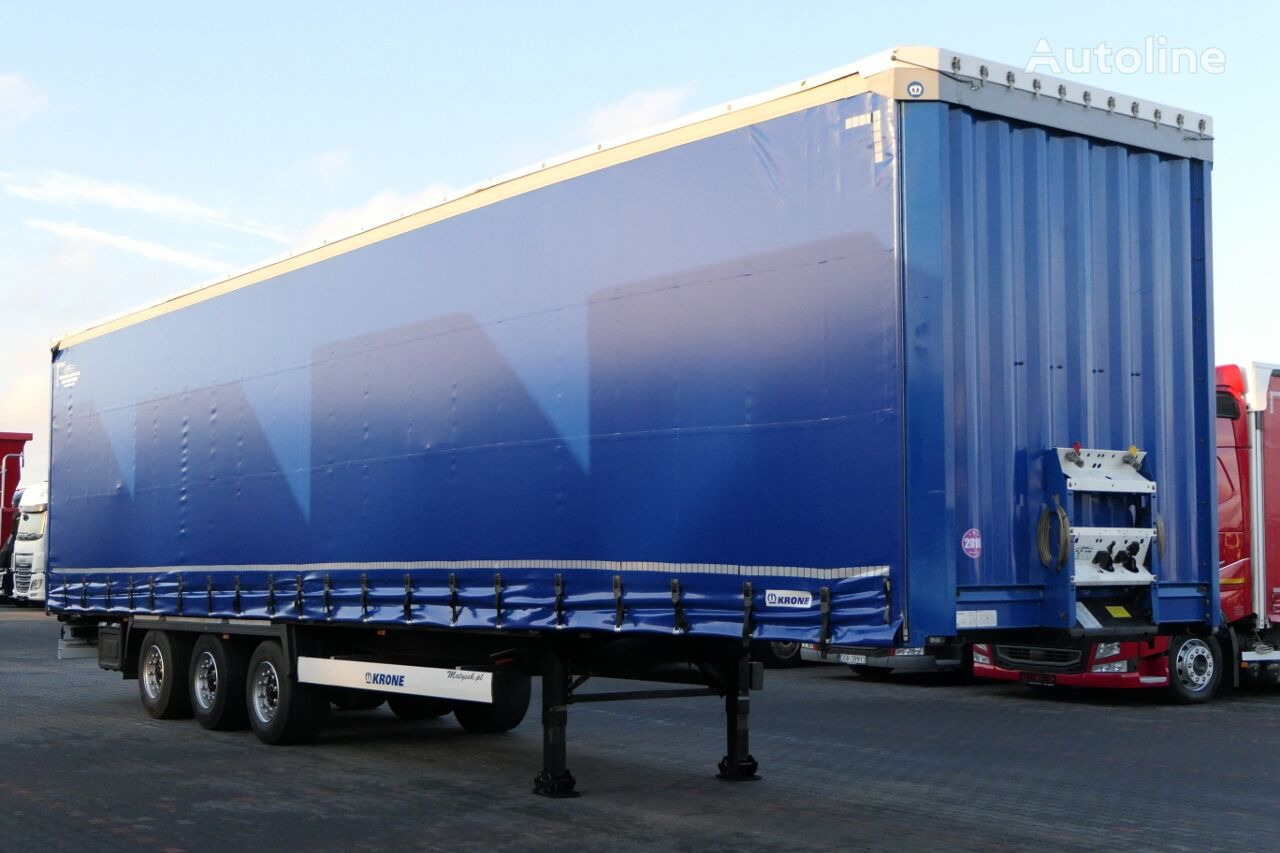 Curtainsider semi-trailer Krone CURTAINSIDER / MEGA / LIFTED AXLE / LOW DECK / LIFTED AXLE & ROO: picture 9