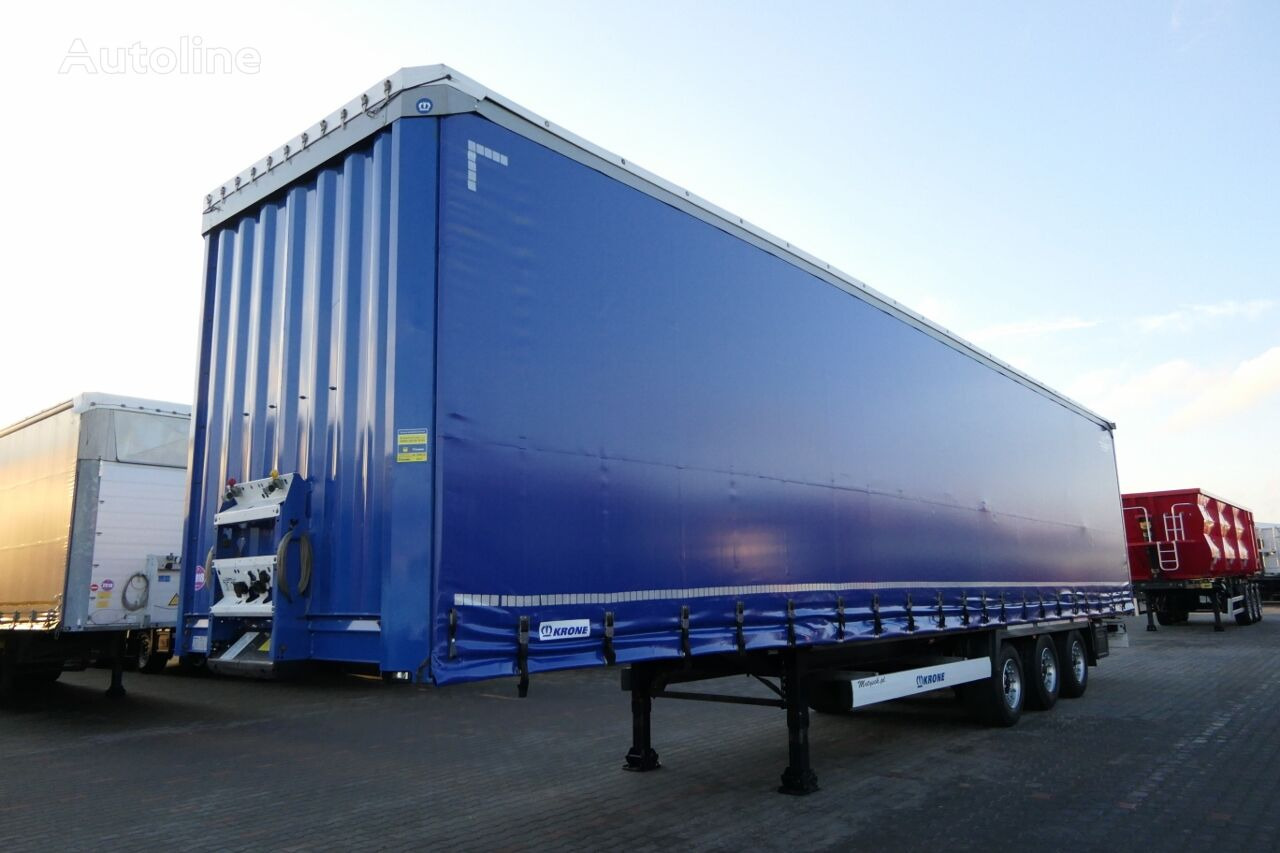 Curtainsider semi-trailer Krone CURTAINSIDER / MEGA / LIFTED AXLE / LOW DECK / LIFTED AXLE & ROO: picture 2
