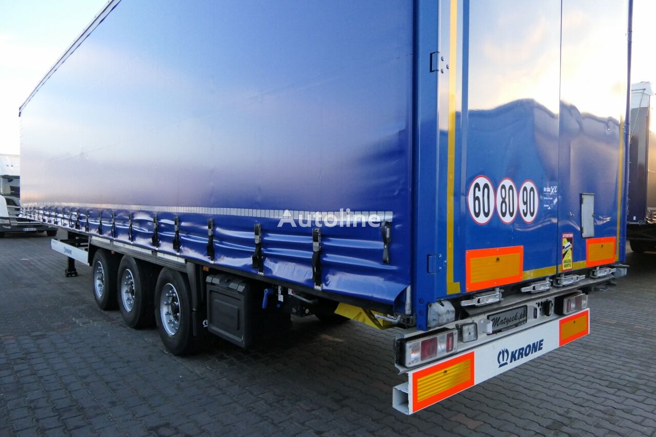 Curtainsider semi-trailer Krone CURTAINSIDER / MEGA / LIFTED AXLE / LOW DECK / LIFTED AXLE & ROO: picture 11