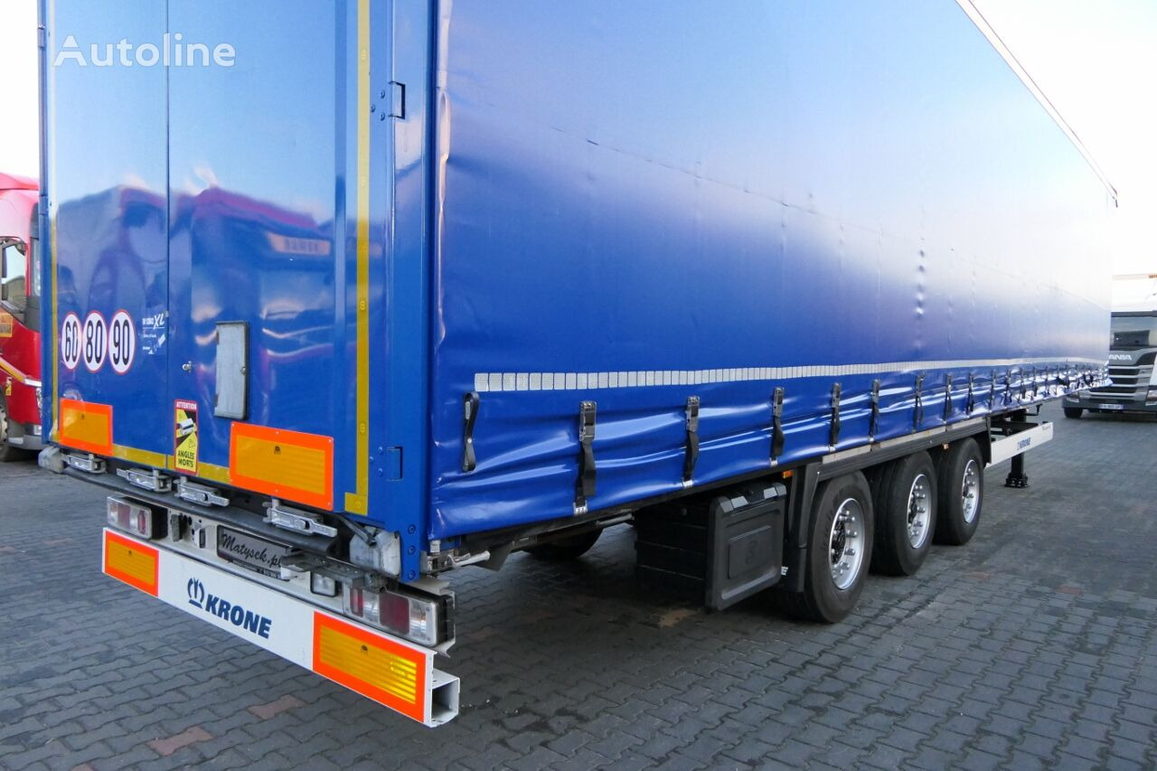 Curtainsider semi-trailer Krone CURTAINSIDER / MEGA / LIFTED AXLE / LOW DECK / LIFTED AXLE & ROO: picture 12