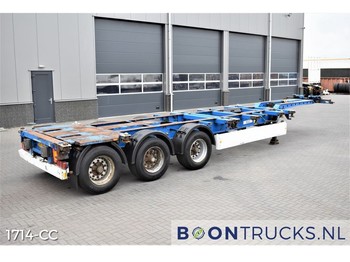 Container transporter/ Swap body semi-trailer Krone SD | 2x20-30-40-45ft HC * EXTENDABLE HEAD/REAR: picture 1