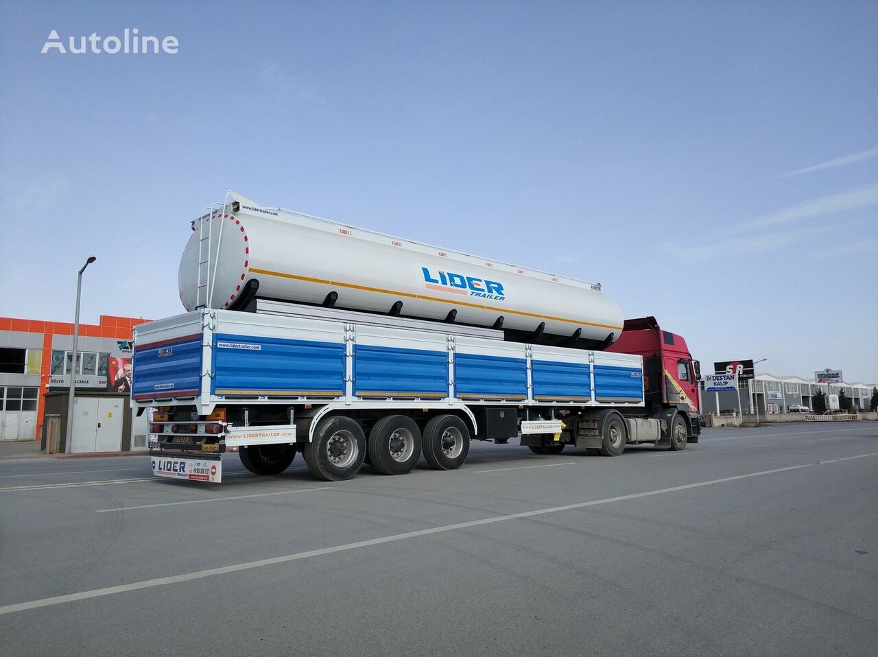 New Dropside/ Flatbed semi-trailer LIDER 2023 Model NEW trailer Manufacturer Company READY: picture 18