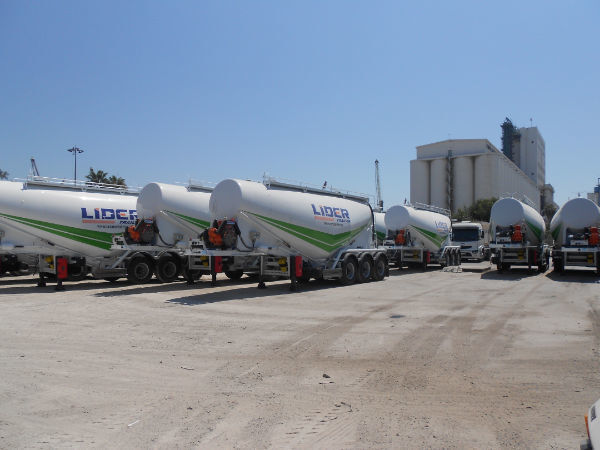 New Tank semi-trailer LIDER 2023 YEAR NEW BULK CEMENT manufacturer co.: picture 8