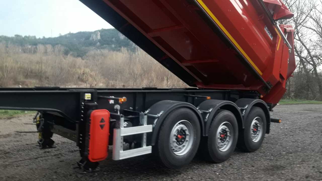 New Tipper semi-trailer for transportation of timber LIDER 2024 MODELS YEAR NEW (MANUFACTURER COMPANY LIDER TRAILER & TANKER: picture 8