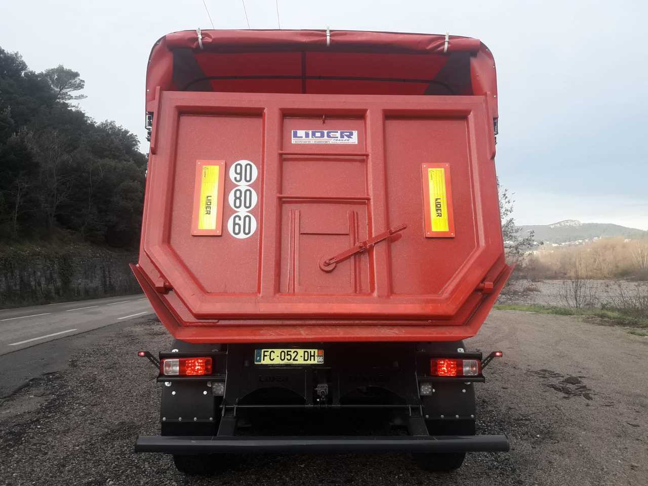 New Tipper semi-trailer for transportation of timber LIDER 2024 MODELS YEAR NEW (MANUFACTURER COMPANY LIDER TRAILER & TANKER: picture 5