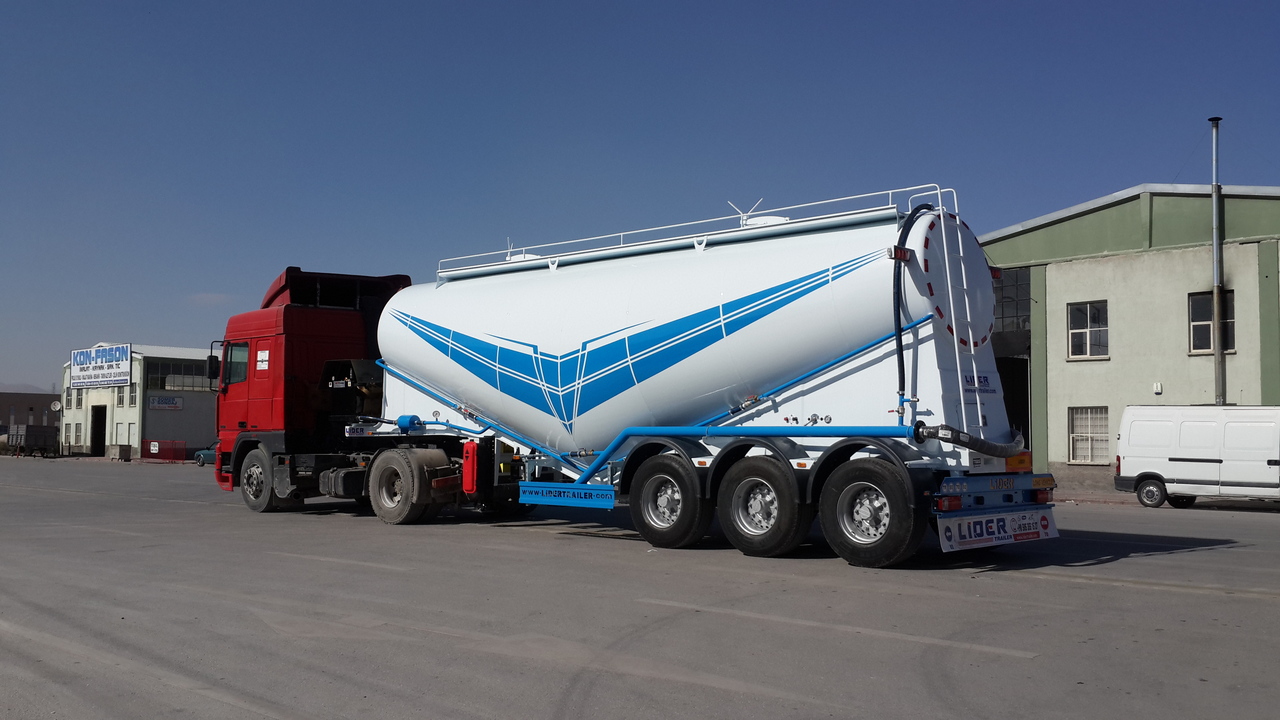 New Tank semi-trailer for transportation of cement LIDER 2024 MODEL NEW CEMENT TANKER: picture 11