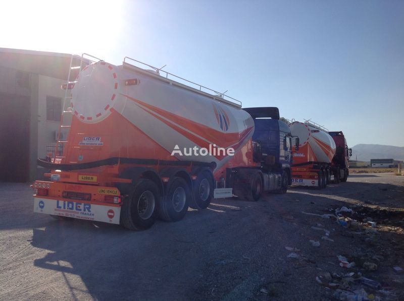 New Tank semi-trailer for transportation of cement LIDER 2024 MODEL NEW CEMENT TANKER: picture 6