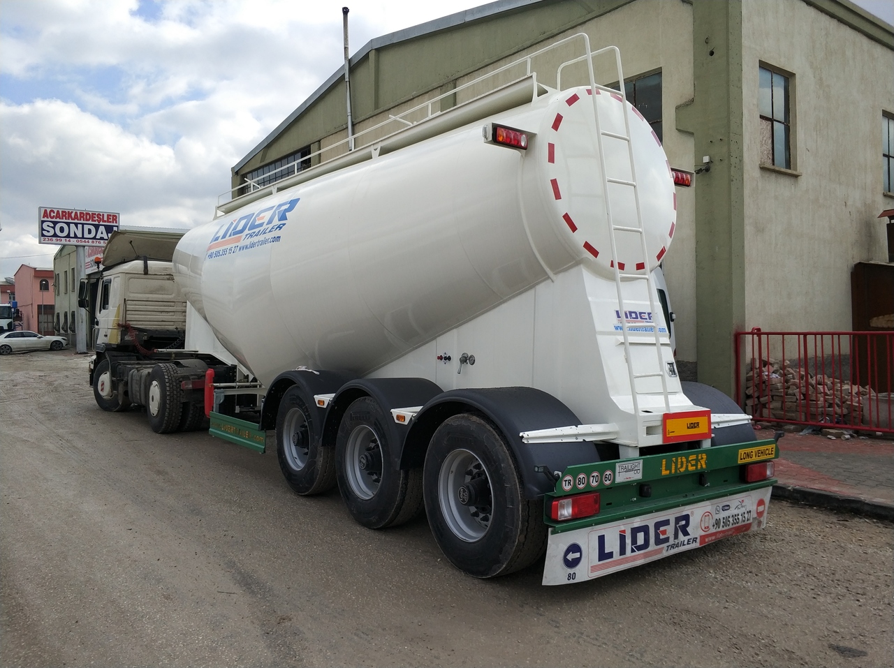New Tank semi-trailer for transportation of cement LIDER 2024 MODEL NEW CEMENT TANKER: picture 16