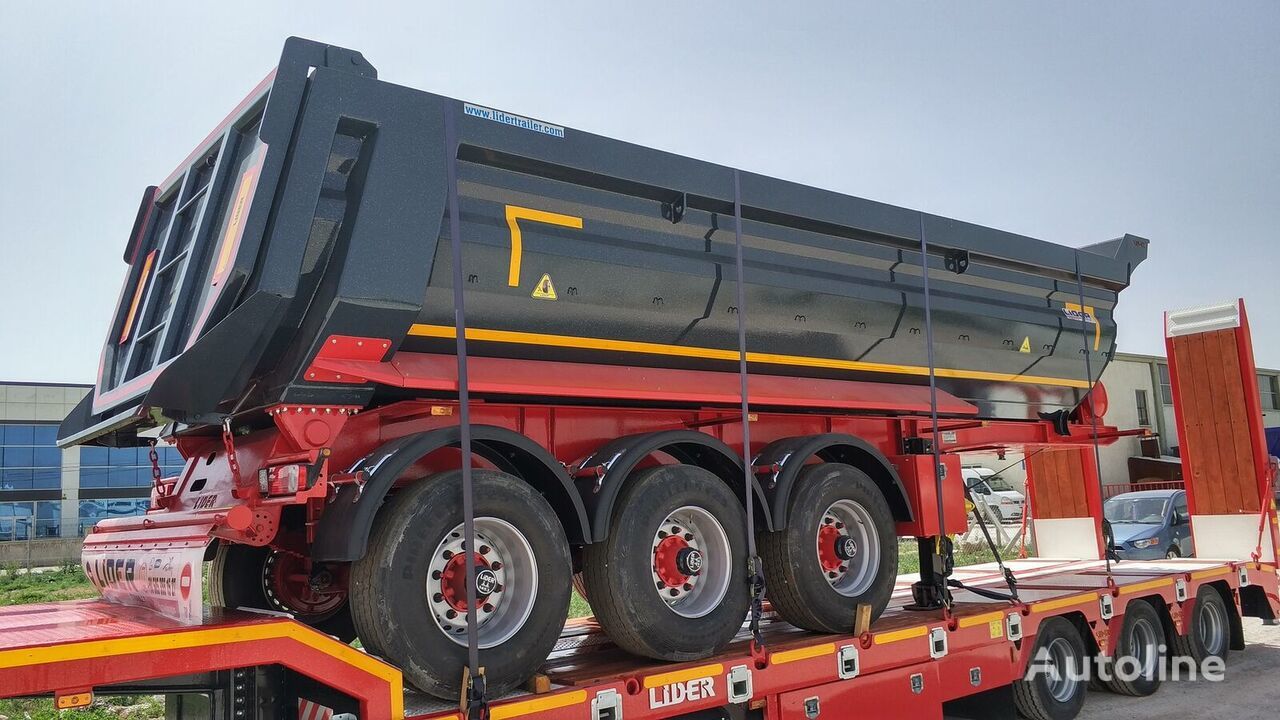 New Tipper semi-trailer LIDER 2024 NEW READY IN STOCKS DIRECTLY FROM MANUFACTURER COMPANY AVAILABLE: picture 9