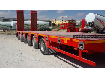 New Low loader semi-trailer for transportation of heavy machinery LIDER 2024 YEAR NEW MODELS containeer flatbes semi TRAILER FOR SALE: picture 4