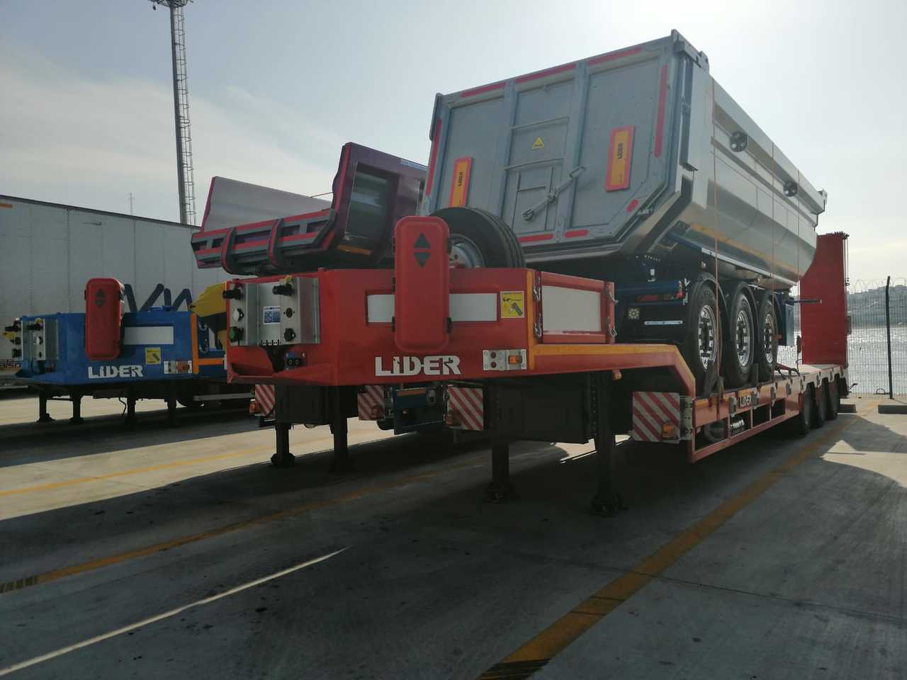 New Low loader semi-trailer LIDER NEW 2024 MODELS YEAR LIDER TRAILER: picture 7