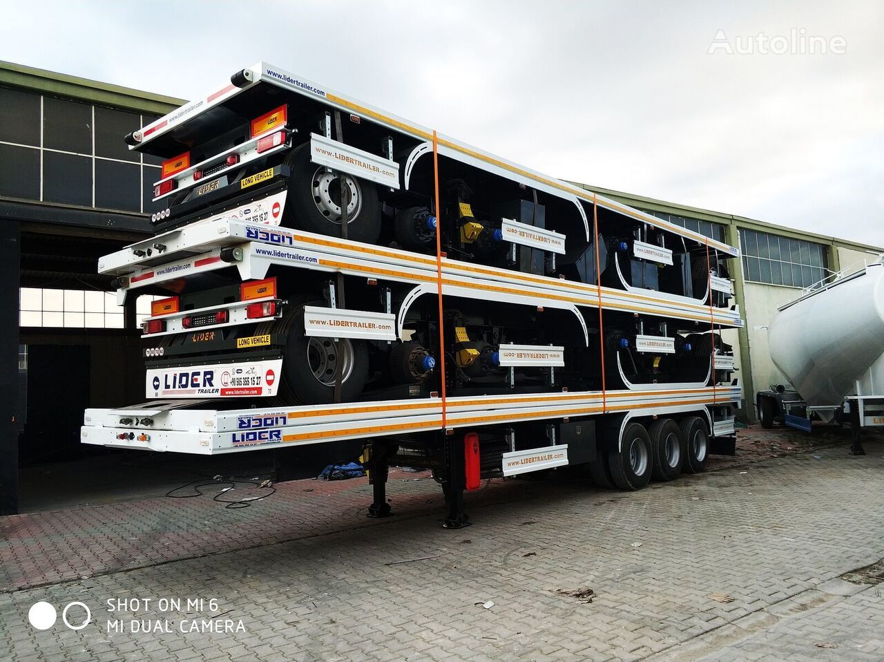 New Container transporter/ Swap body semi-trailer for transportation of containers LIDER NEW 2024 MODELS YEAR (MANUFACTURER COMPANY LIDER TRAILER: picture 8