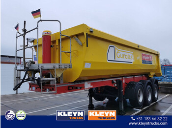 Tipper semi-trailer Langendorf HALFPIPE 25m3 steel lift axle: picture 1