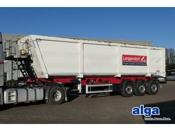 Tipper semi-trailer Langendorf NW 3. Hardox, Stahl, 55m³, SAF, Alu-Felgen, Lift: picture 1
