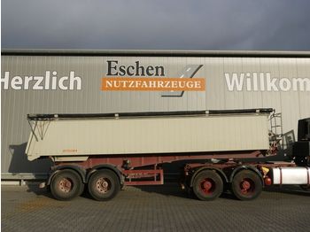 Tipper semi-trailer Langendorf SKA 18/27 Alu, 25m³ Kipper, Plane, Podest, SAF: picture 1