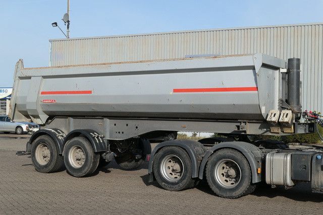 Tipper semi-trailer Langendorf SKS-HG 18/27, Stahl, 27m³, 2-Achser, Luft-Lift: picture 4