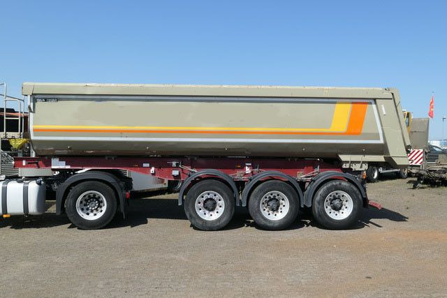 Tipper semi-trailer Langendorf SKS-HS 24/30, Stahl, 26m³, Rollplane, BPW: picture 5