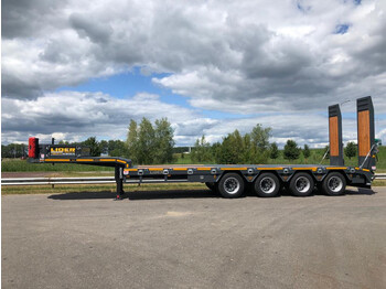 New Low loader semi-trailer Lider 4 Axles Low-bed Semi Trailer 80 Ton.: picture 1
