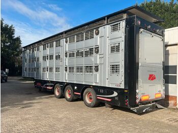 Michieletto 3 Stock  Vollausstattung Hubdach  - livestock semi-trailer
