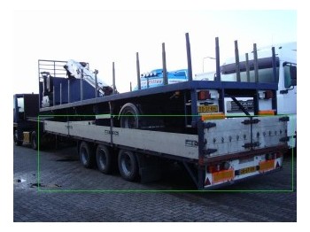 Bulthuis SEMI DIEPLADER 3-AS - Low loader semi-trailer