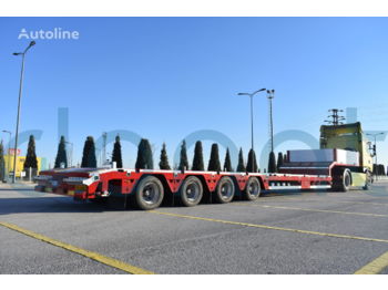 DONAT 4 axle extendable lowbed - Low loader semi-trailer