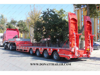 DONAT 4 axle lowbed - extendable - Low loader semi-trailer